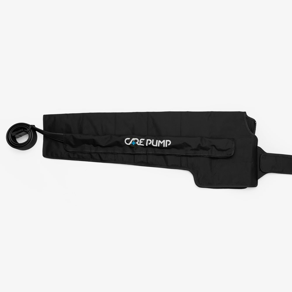 Extension zipper for 6-chambers leg cuff
